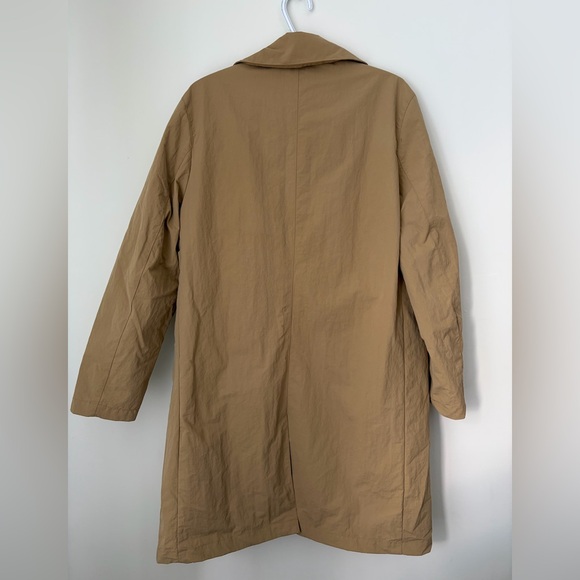 H&M Men's Water Repellant Beige Trench Coat - Picture 5 of 5